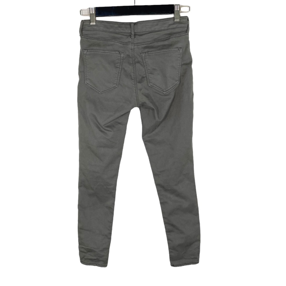 Topshop Moto Leigh Olive Green Skinny Pants - Picture 3 of 9